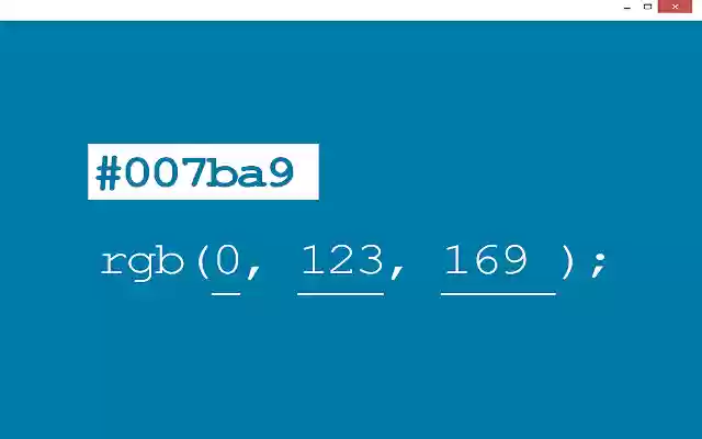 RGB to Hex from Chrome web store to be run with OffiDocs Chromium online RGB to Hex from Chrome web store to be run with OffiDocs Chromium online