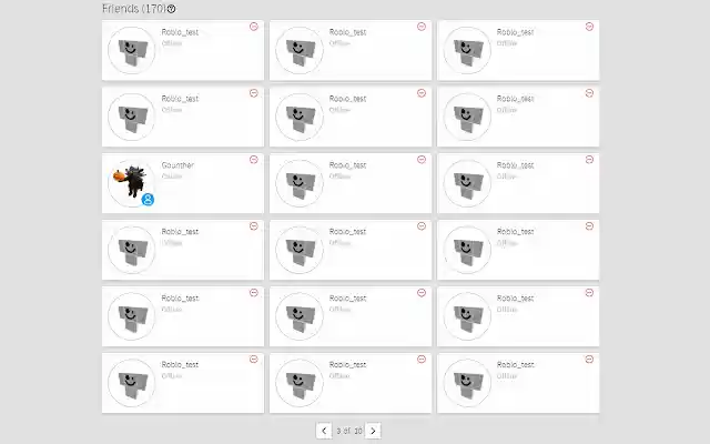 Roblox Friend Removal Button from Chrome web store to be run with OffiDocs Chromium online Roblox Friend Removal Button from Chrome web store to be run with OffiDocs Chromium online