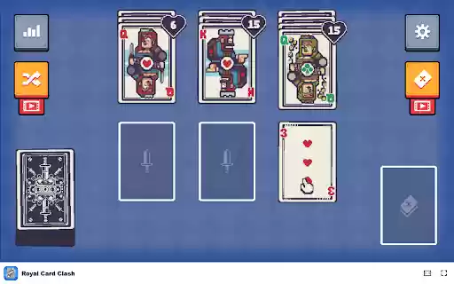 Royal Card Clash Strategically play cards to defeat the royals! from Chrome web store to be run with OffiDocs Chromium online Royal Card Clash Strategically play cards to defeat the royals! from Chrome web store to be run with OffiDocs Chromium online
