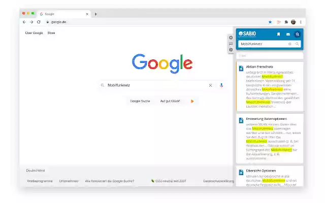 SABIO Integrator from Chrome web store to be run with OffiDocs Chromium online SABIO Integrator from Chrome web store to be run with OffiDocs Chromium online
