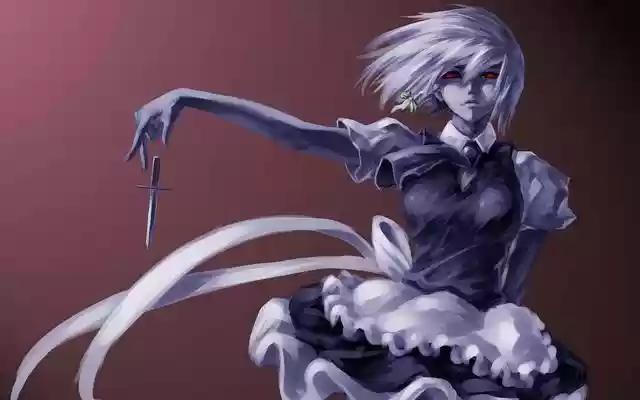 Sakuya Izayoi Touhou Project Desktop Wallpape from Chrome web store to be run with OffiDocs Chromium online Sakuya Izayoi Touhou Project Desktop Wallpape from Chrome web store to be run with OffiDocs Chromium online