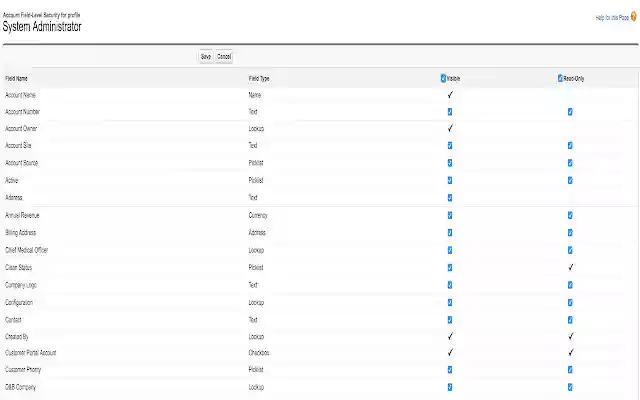 Salesforce select all function for FLS setup from Chrome web store to be run with OffiDocs Chromium online Salesforce select all function for FLS setup from Chrome web store to be run with OffiDocs Chromium online