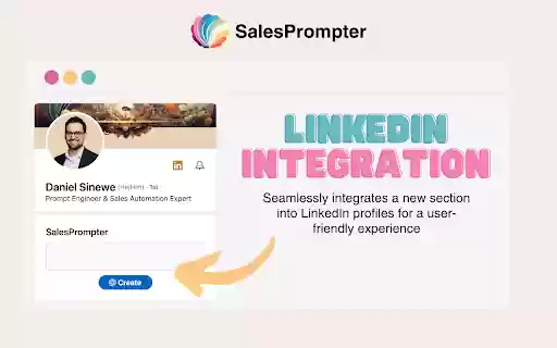 SalesPrompter | ChatGPT™ for LinkedIn™ from Chrome web store to be run with OffiDocs Chromium online SalesPrompter | ChatGPT™ for LinkedIn™ from Chrome web store to be run with OffiDocs Chromium online