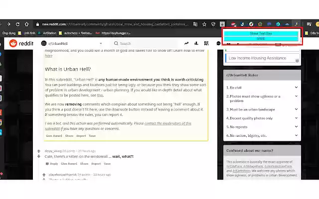 Save posts on reddit from Chrome web store to be run with OffiDocs Chromium online Save posts on reddit from Chrome web store to be run with OffiDocs Chromium online