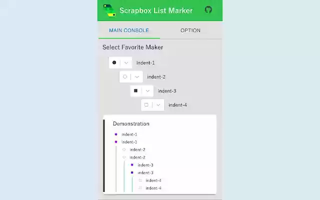 Scrapbox List Marker from Chrome web store to be run with OffiDocs Chromium online Scrapbox List Marker from Chrome web store to be run with OffiDocs Chromium online
