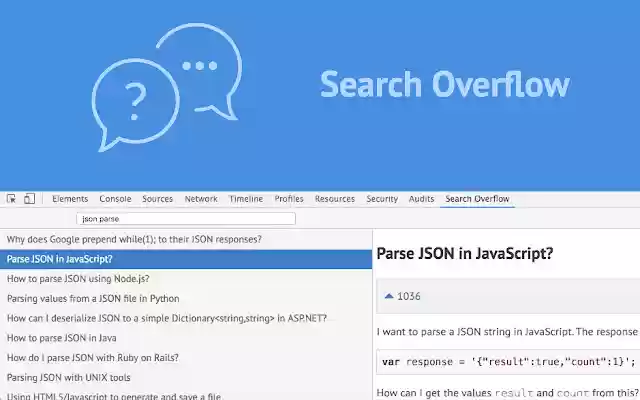 Search Overflow from Chrome web store to be run with OffiDocs Chromium online Search Overflow from Chrome web store to be run with OffiDocs Chromium online