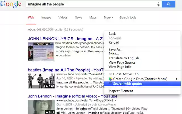 Search with quotes from Chrome web store to be run with OffiDocs Chromium online Search with quotes from Chrome web store to be run with OffiDocs Chromium online