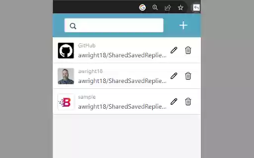Shared Saved Replies from Chrome web store to be run with OffiDocs Chromium online Shared Saved Replies from Chrome web store to be run with OffiDocs Chromium online