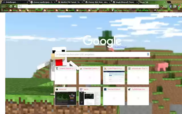 Simple Minecraft Theme from Chrome web store to be run with OffiDocs Chromium online Simple Minecraft Theme from Chrome web store to be run with OffiDocs Chromium online