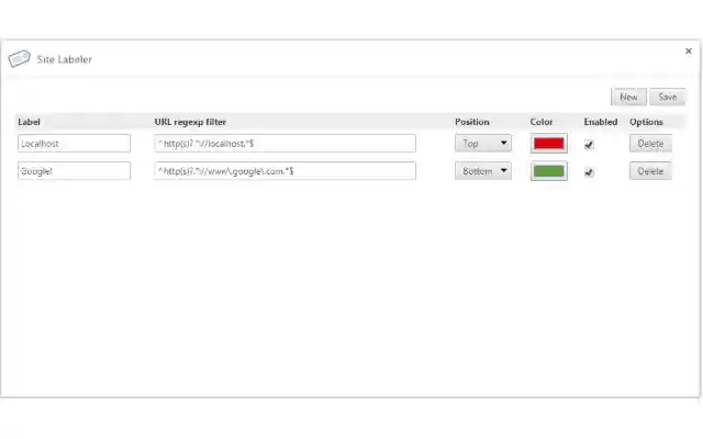 Site Labeler from Chrome web store to be run with OffiDocs Chromium online Site Labeler from Chrome web store to be run with OffiDocs Chromium online