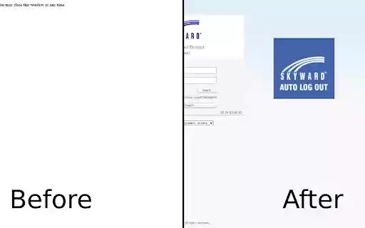 SkywardAutoLogOut from Chrome web store to be run with OffiDocs Chromium online SkywardAutoLogOut from Chrome web store to be run with OffiDocs Chromium online