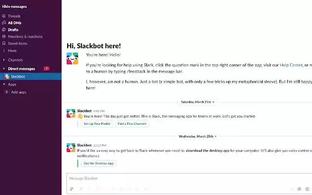 Slack hider from Chrome web store to be run with OffiDocs Chromium online Slack hider from Chrome web store to be run with OffiDocs Chromium online
