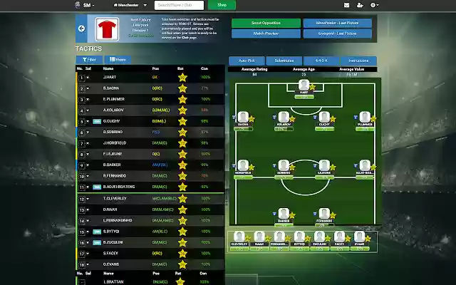 Soccer Manager Worlds from Chrome web store to be run with OffiDocs Chromium online Soccer Manager Worlds from Chrome web store to be run with OffiDocs Chromium online