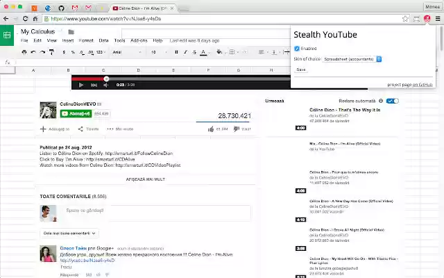 Stealth Youtube from Chrome web store to be run with OffiDocs Chromium online Stealth Youtube from Chrome web store to be run with OffiDocs Chromium online