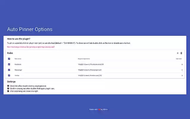 TabPinner from Chrome web store to be run with OffiDocs Chromium online TabPinner from Chrome web store to be run with OffiDocs Chromium online