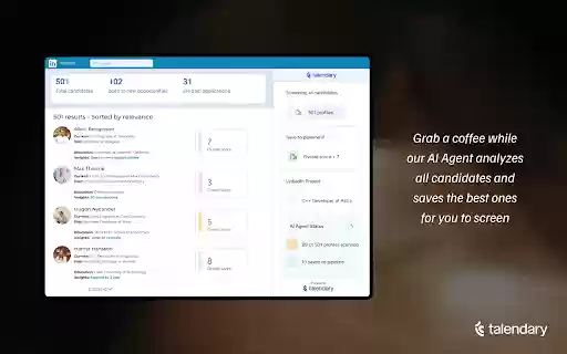 Talendary from Chrome web store to be run with OffiDocs Chromium online Talendary from Chrome web store to be run with OffiDocs Chromium online