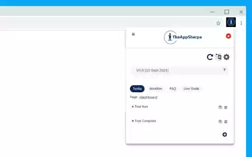 TheAppSherpa from Chrome web store to be run with OffiDocs Chromium online TheAppSherpa from Chrome web store to be run with OffiDocs Chromium online