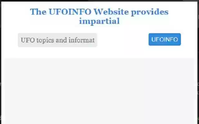 The UFOINFOWebsite provides from Chrome web store to be run with OffiDocs Chromium online The UFOINFOWebsite provides from Chrome web store to be run with OffiDocs Chromium online