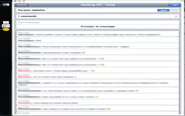Tickling FR Tchat from Chrome web store to be run with OffiDocs Chromium online Tickling FR Tchat from Chrome web store to be run with OffiDocs Chromium online