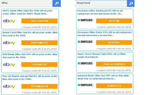 Todayincity Shopping Coupons from Chrome web store to be run with OffiDocs Chromium online Todayincity Shopping Coupons from Chrome web store to be run with OffiDocs Chromium online