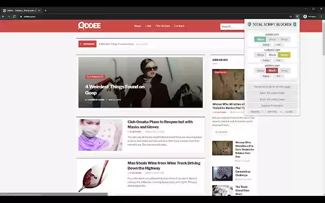 Total Script Blocker from Chrome web store to be run with OffiDocs Chromium online Total Script Blocker from Chrome web store to be run with OffiDocs Chromium online