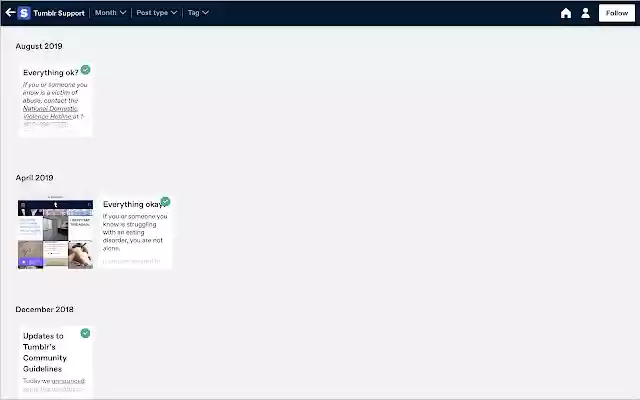 Tumblr personal post highlighter from Chrome web store to be run with OffiDocs Chromium online Tumblr personal post highlighter from Chrome web store to be run with OffiDocs Chromium online