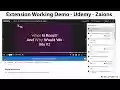 Udemy Video Playback Speed Controls from Chrome web store to be run with OffiDocs Chromium online Udemy Video Playback Speed Controls from Chrome web store to be run with OffiDocs Chromium online