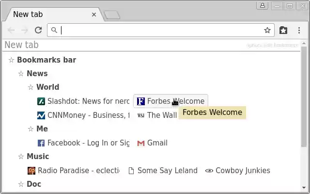 Ultra light newtab page with bookmarks on it from Chrome web store to be run with OffiDocs Chromium online Ultra light newtab page with bookmarks on it from Chrome web store to be run with OffiDocs Chromium online