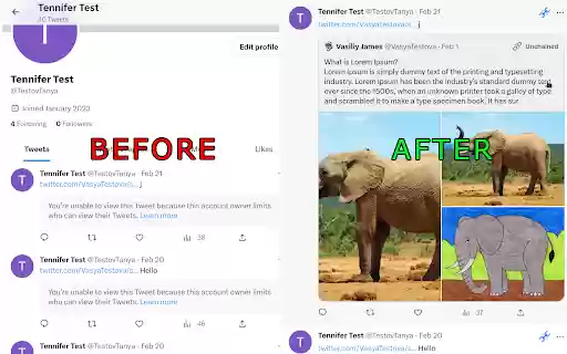 Unchain Twitter from Chrome web store to be run with OffiDocs Chromium online Unchain Twitter from Chrome web store to be run with OffiDocs Chromium online