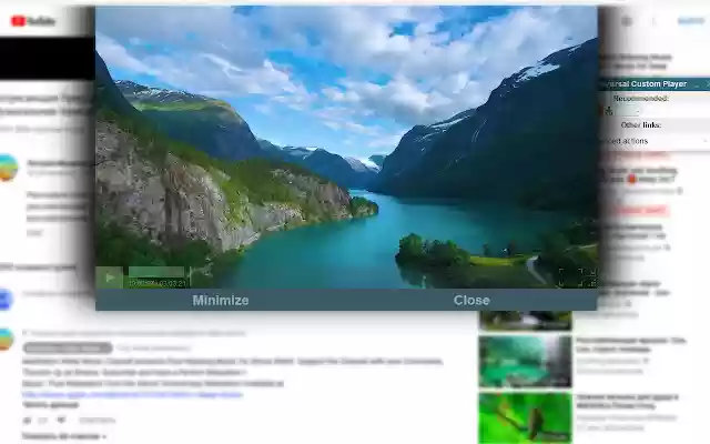 Universal Custom Player from Chrome web store to be run with OffiDocs Chromium online Universal Custom Player from Chrome web store to be run with OffiDocs Chromium online