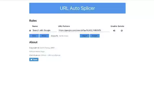 URL Auto Splicer from Chrome web store to be run with OffiDocs Chromium online URL Auto Splicer from Chrome web store to be run with OffiDocs Chromium online