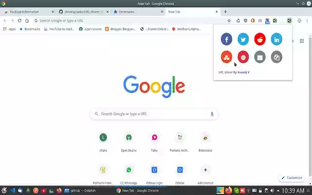 URL Sharer from Chrome web store to be run with OffiDocs Chromium online URL Sharer from Chrome web store to be run with OffiDocs Chromium online
