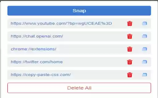 URL Snapper from Chrome web store to be run with OffiDocs Chromium online URL Snapper from Chrome web store to be run with OffiDocs Chromium online