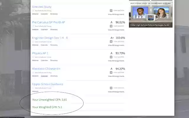 Veracross GPA Viewer from Chrome web store to be run with OffiDocs Chromium online Veracross GPA Viewer from Chrome web store to be run with OffiDocs Chromium online