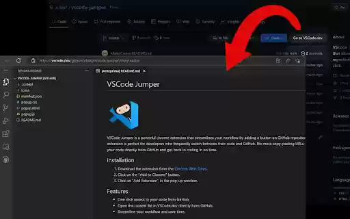 VSCode Jumper from Chrome web store to be run with OffiDocs Chromium online VSCode Jumper from Chrome web store to be run with OffiDocs Chromium online