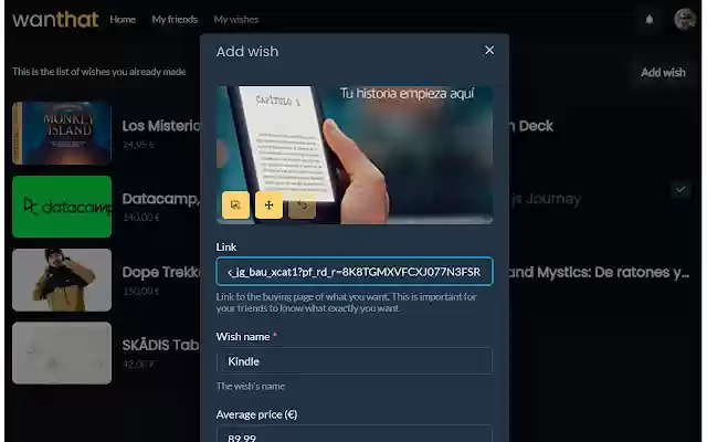 Wanthat extension from Chrome web store to be run with OffiDocs Chromium online Wanthat extension from Chrome web store to be run with OffiDocs Chromium online