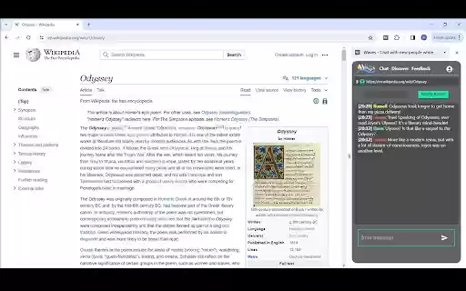 Waves Chat with new people while web surfing from Chrome web store to be run with OffiDocs Chromium online Waves Chat with new people while web surfing from Chrome web store to be run with OffiDocs Chromium online