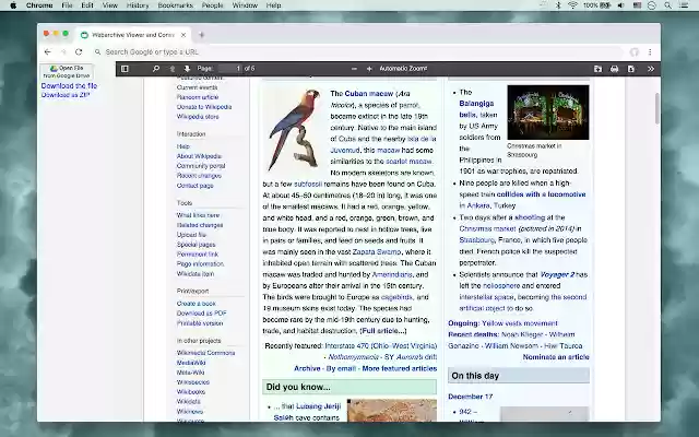 Webarchive Viewer and Convert to PDF from Chrome web store to be run with OffiDocs Chromium online Webarchive Viewer and Convert to PDF from Chrome web store to be run with OffiDocs Chromium online