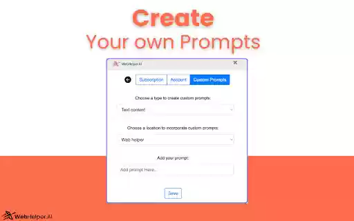 WebHelper.AI from Chrome web store to be run with OffiDocs Chromium online WebHelper.AI from Chrome web store to be run with OffiDocs Chromium online