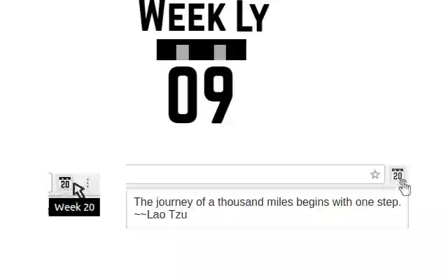 Week Ly Week Number from Chrome web store to be run with OffiDocs Chromium online Week Ly Week Number from Chrome web store to be run with OffiDocs Chromium online