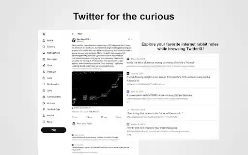Willow Twitter for the curious from Chrome web store to be run with OffiDocs Chromium online Willow Twitter for the curious from Chrome web store to be run with OffiDocs Chromium online