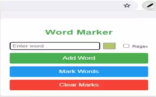 Word Marker from Chrome web store to be run with OffiDocs Chromium online Word Marker from Chrome web store to be run with OffiDocs Chromium online
