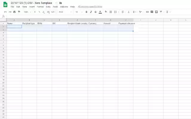 Xero to Revolut generator from Chrome web store to be run with OffiDocs Chromium online Xero to Revolut generator from Chrome web store to be run with OffiDocs Chromium online