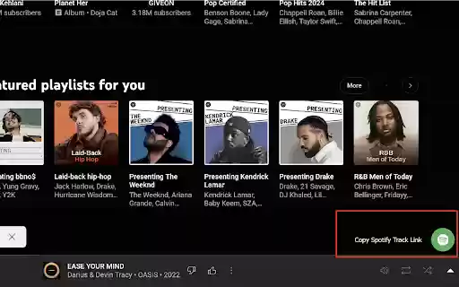 YouTube Music to Spotify from Chrome web store to be run with OffiDocs Chromium online YouTube Music to Spotify from Chrome web store to be run with OffiDocs Chromium online