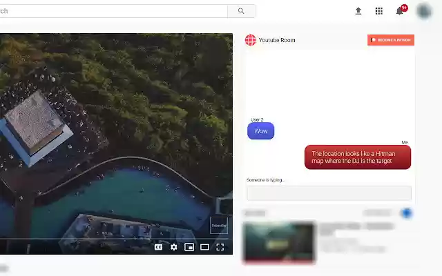 Youtube Room from Chrome web store to be run with OffiDocs Chromium online Youtube Room from Chrome web store to be run with OffiDocs Chromium online