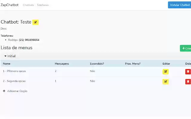 Zap Chatbot from Chrome web store to be run with OffiDocs Chromium online Zap Chatbot from Chrome web store to be run with OffiDocs Chromium online