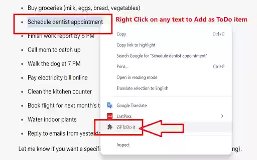 ZiPToDo from Chrome web store to be run with OffiDocs Chromium online ZiPToDo from Chrome web store to be run with OffiDocs Chromium online