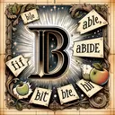 bi is the 27th letter of the alphabet and is used in words like abide or bite.