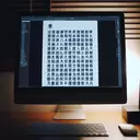 china text on the computer